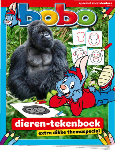 Bobo dieren-tekenboek - Leren tekenen voor kinderen