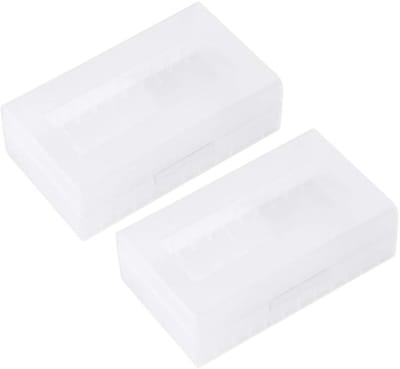 Allecto - Waterproof Batterijenopslag Box - Set van 2 voor 20700 en 21700 Batterijen - Duurzaam en Waterdicht - Geschikt voor Batterijopslag - Effi..