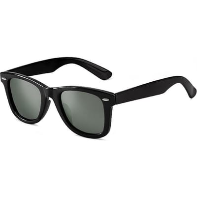 Klassieke Wayfarer Zonnebril Rij Zonnebril Luxe Mode Ontwerper Zonnebril Coating UV400 Visserij Bril black