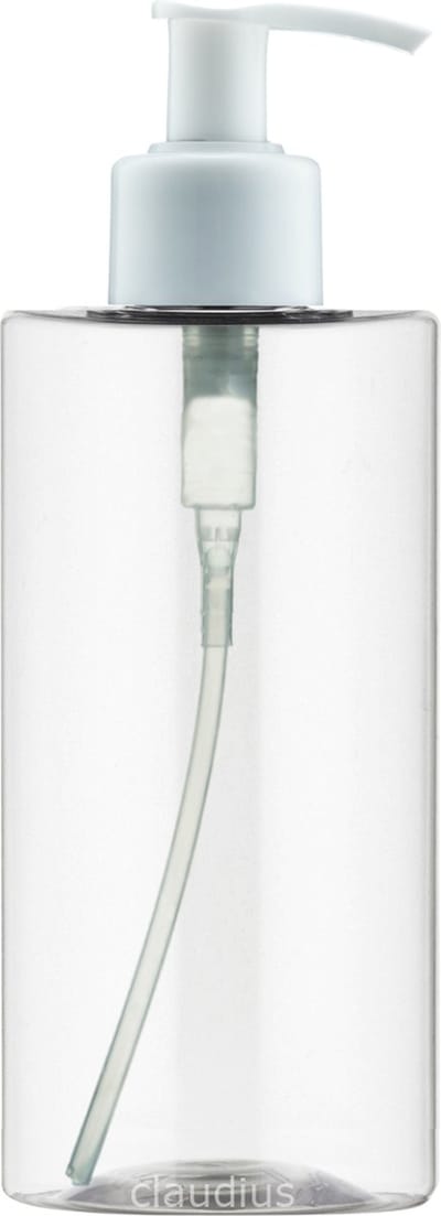Lege Plastic Fles 500 ml PET - Transparant - met witte pomp - set van 10 stuks - navulbaar - leeg