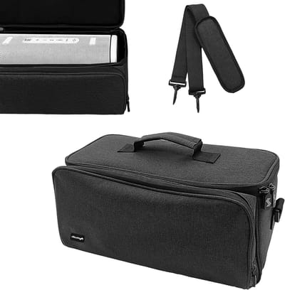 Draagbare Bluetooth speaker tas met zachte binnenvoering, voor Sony ULT FIELD 5/3, met ritsvak en afneembare schouderband, ideaal voor reizen en bescherming