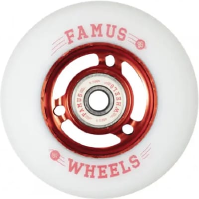 Set van 4 rollerwielen Famus Wheels 88A