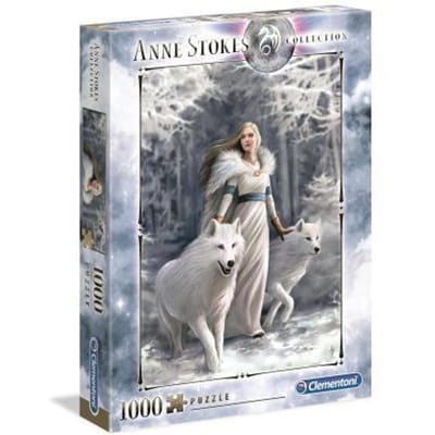 Clementoni Anne Stokes Collection Winter Guardians 1000 stukjes Volwassenen puzzels