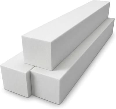 Matrasverlenging Schuimrubber - Matraswig Matras tussenstuk - Bed Verbreden - RG 28/44 Schuim - 12 x 12 x 140 cm