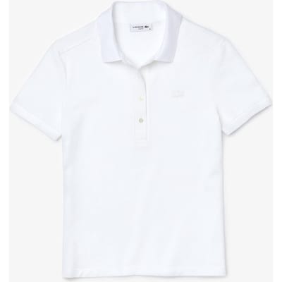 Lacoste - Maat 38 - Dames Poloshirt - White