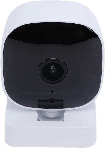 Raamcamera - Beveiligingscamera - Huisbewaking Buiten - AI Full Color Beeld - 2K Resolutie - Wit