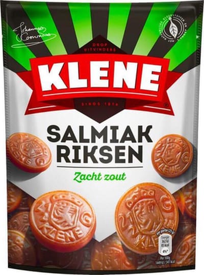 Klene - Drop Salmiakriksen - 8 zakken
