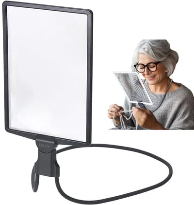 Dailygoods - Leesloep met Licht en 3x Vergroting voor Senioren
