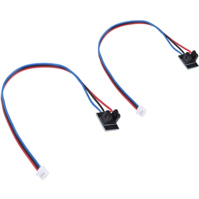 2 Stuks Filament Detectie Sensor Vervanging voor S1 S1 Combo S1C Serie 3D Printers Filament Breuk Opraak Sensor black