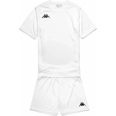 Kappa Gorkit Korte Mouw Set Wit 10 Years Kinderen