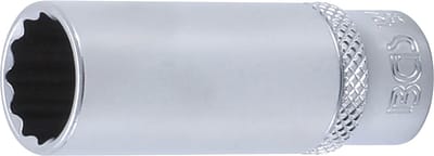 BGS Dopsleuteldop twaalfkant, diep - 1/4 - 13 mm