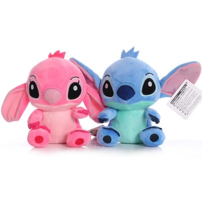 Origineel Stitch 25CM Pluche Speelgoed Kawaii Cartoon Schattige Kussenpop Anime Lilo Stitch Knuffels Kinder Verjaardagscadeau
