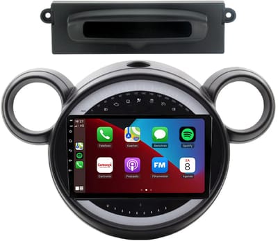 CarPlay autoradio geschikt voor Mini Cooper Countryman R60 | 2011 t/m 2014 | Cartronix CTX-9002 | 2011 2012 2013 2014 | 7 inch | Draadloos Apple CarPlay & Android Auto | 4GB + 64GB | Bluetooth & Wifi