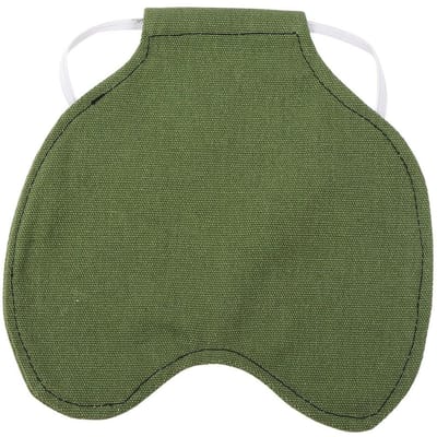 Protection Plumes Animal Fixateur Protecteur Aile Arrière Selle Tablier Poule Poulet Veste Double(20x19,5cm) gray