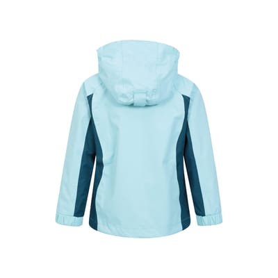Mountain Warehouse Shelly Waterdichte Jas voor Kinderen/Kinderen (Turquoise)