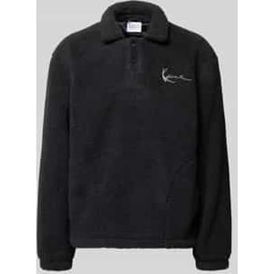 Teddybont sweatshirt met platte kraag en knoopsluiting