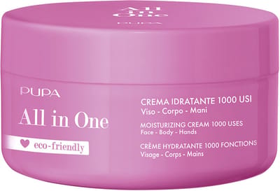 Pupa All In One Moisturizing Cream 1000 Uses With Hyaluronic Acid 350 Ml