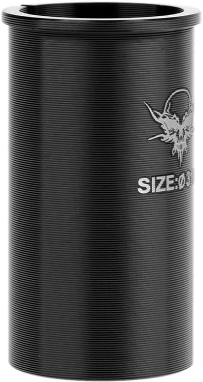 Zadelpen Adapter - Fietsonderdeel Huls - Fiets Reparatie - Aluminium Legering - 27.2mm naar 30.4mm - Zwart