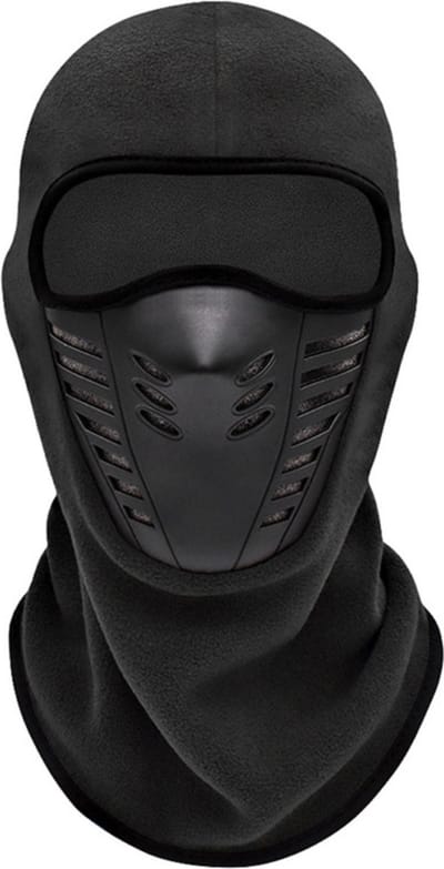 Livano Ski Mask - Winter Masker - Ski Masker - Balaclava - Bivakmuts - Full Face Mask - Grijs