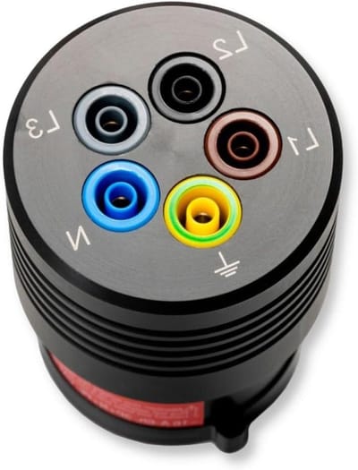 Meetadapter CEE - Elektrisch gereedschap - Installatie testen - Universeel bruikbaar - 32 A - Grijs