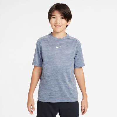 NIKE - multi big kids' (boys') dri-fit hoody - Hoodie jongens - Blauw