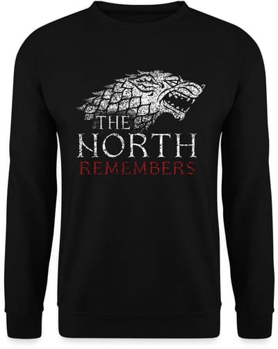 Game Of Thrones The North Remembers Schrikwolf Sweater Heren
