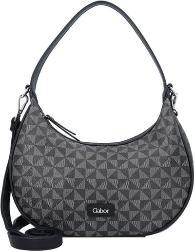 Gabor Schoudertas Barina Banana Bag Mixed Black Zwart