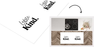 Keukenloper - Loper keuken - Spreuken - Liefste - Zoon - Dochter - Kinderen - Quotes - Lief - 120x60 cm - Keukenloper vinyl