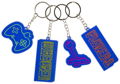 Duckiez Sleutelhanger Gamer - 48 stuks