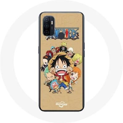 Oppo A53 Case Een stuk Manga Strohoed Piraten