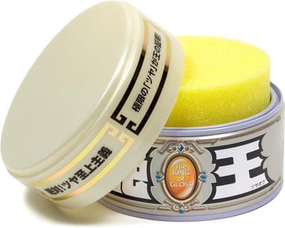 Soft99 The King of Gloss WHITE Autowax 300 gram