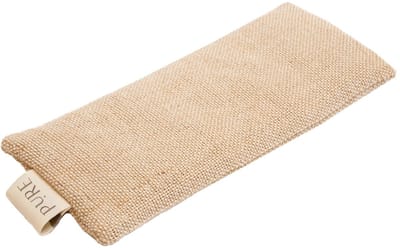 Oogkussen jute lavendel bruin eco - Pure