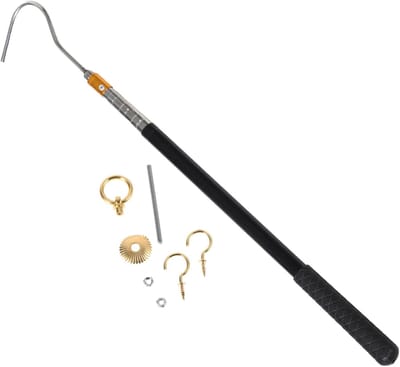Ladder Treksysteem Kit - Zolder Accessoires - Zolder Toegang - Uitschuifbare Haak - 164 cm Lengte - Diverse Kleuren