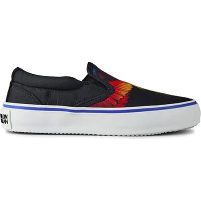 Icon Wings Logo Slip-On Sneakers