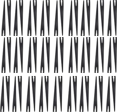 Irrigatie Stakes - Slanghouders - Tuinirrigatie - Zware Kwaliteit - 14 cm Lengte - Zwart