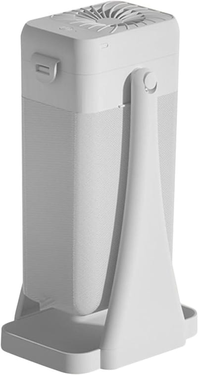 Luchtreiniger - Luchtzuiveraar Ventilator - Verbeter Luchtkwaliteit - Verstelbare Plaatsing - 14x175x14 cm - Wit