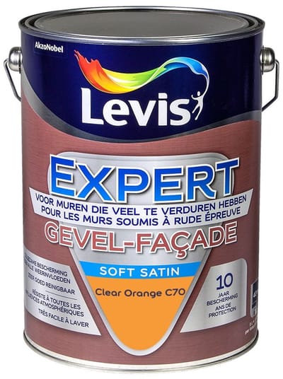 Levis - Expert Gevel Mix - Clear Orange C70 - Mengverf - 5 L