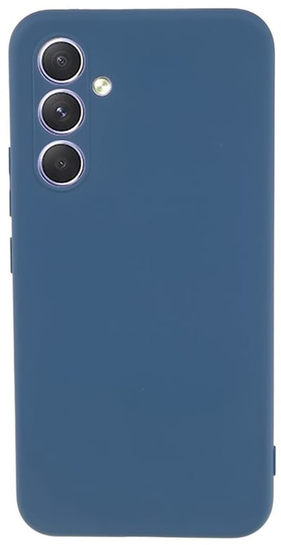 Coverup Hoesje - Geschikt voor Samsung Galaxy S25 FE Hoesje - Coverup Colour TPU Back Cover - Metallic Blue