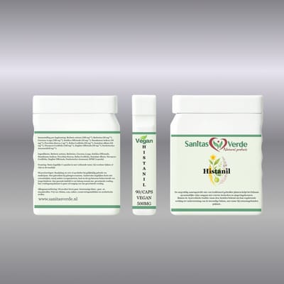 Sanitas Verde - Histanil - Pollen seizoen - 90 Vegan Capsules - 500 mg