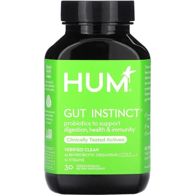 HUM Nutrition, Gut Instinct, 30 Capsules Végétales