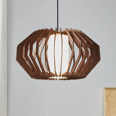 EGLO Rusticaria Hanglamp - E27 - Ø 45 cm - Zwart|Bruin|Wit