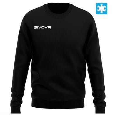 Givova Sweatshirt Felpa Zwart Zwart - S
