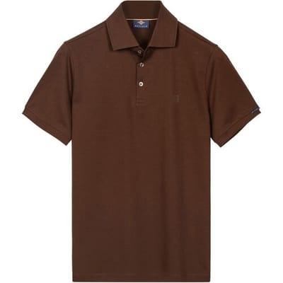 Baileys – Heren – Poloshirt – Jersey – Korte mouwen – Polo - Bruin– 615240-80