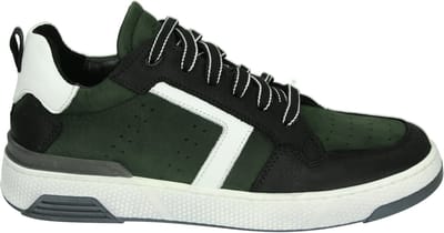 Trackstyle - 324897 BOBBIE - Lage schoenenJongensKindersneakers - Kleur: Groen - Maat: 39