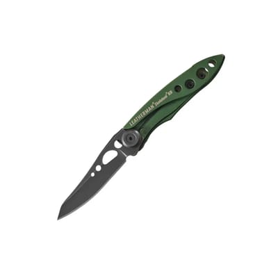 Leatherman Skeletool KB - Zakmes Met Roestvrijstalen Mes En Flessenopener - Donkergroen