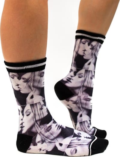 Sock My Kiss - Damessok – Katoen – geprinte sok 36/38
