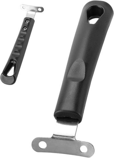 Pannengreep - Afneembare greep - Veilig Koken - Hittebestendig - 15.1 x 7.1 cm - Zwart