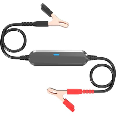 6V 12V Auto BT Batterijtester Batterij Belastingstester Interne Weerstandstester Analysator voor Auto Motorfiets zilver