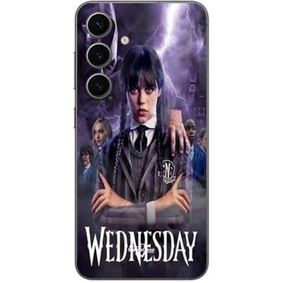 Coque Samsung Galaxy S24 Plus Mercredi Adams séries wednesday saison 2 Maniacase zwart