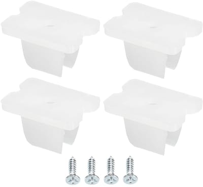Cosensi - Dailygoods - 30 Stuks Waterdichte LED-strip Montageclips